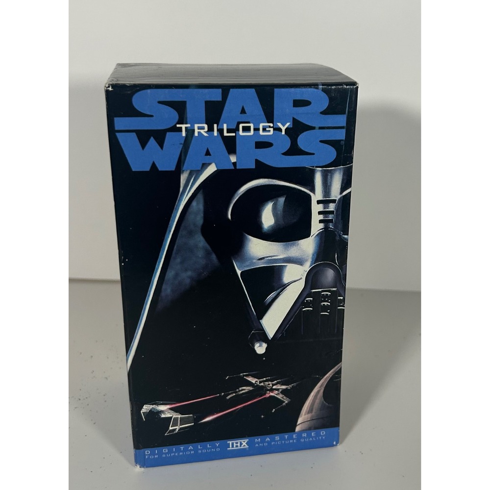 Star Wars Trilogy VHS Box Set 1995 THX Original Version 0609 A New Hope Empire